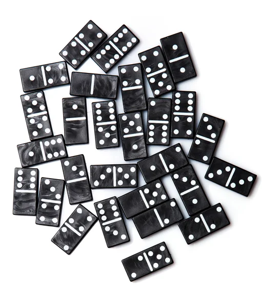 Pieces of domino — Stock Photo, Image