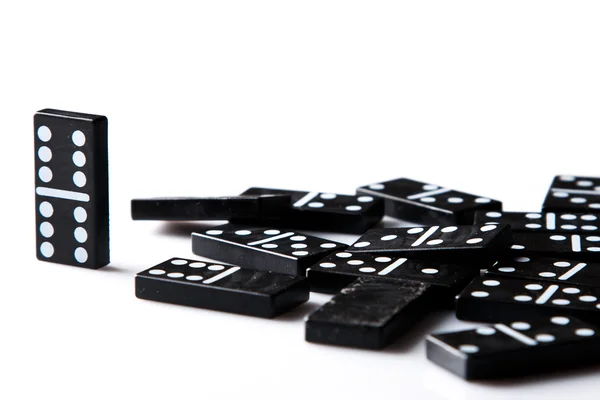 Pieces of domino — Stock Photo, Image