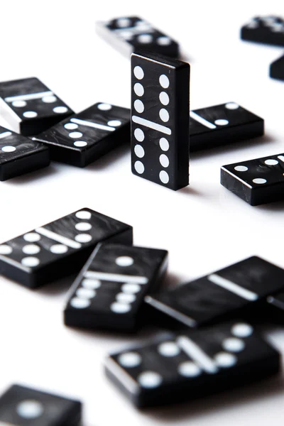 Pieces of domino — Stock Photo, Image