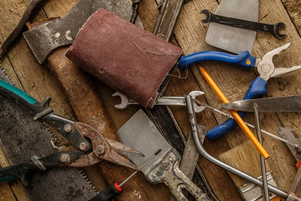 Verschiedene industrielle Werkzeuge — Stockfoto