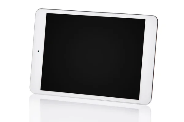 Weißer Tablet-PC — Stockfoto