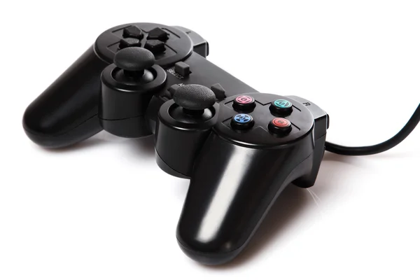 Black gamepad — Stock Photo, Image