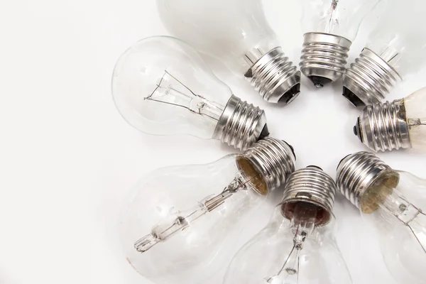 Different lightbulbs — Stock Photo, Image