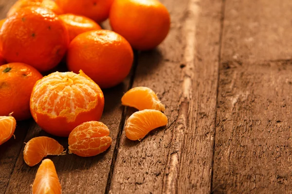 Свіжі та солодкі мандарини — стокове фото