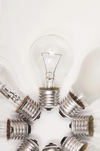 Different lightbulbs — Stock Photo, Image