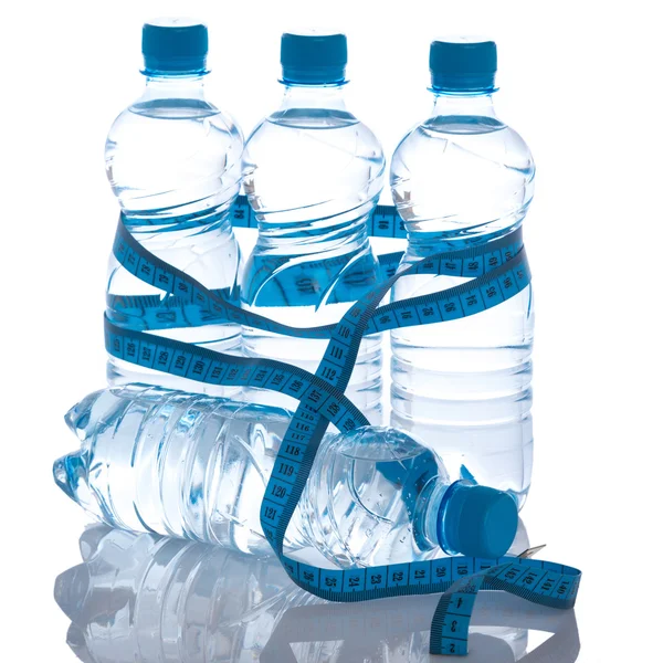 Bottles with water — Stock Photo, Image