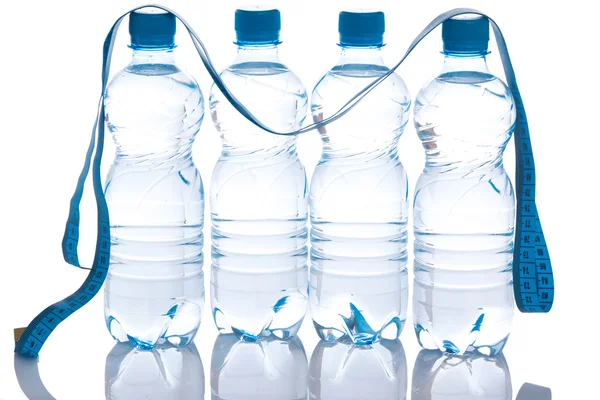 Bottles with water — Stock Photo, Image
