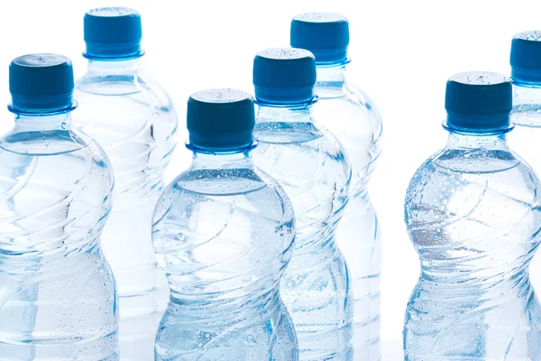 Bottles with water — Stock Photo, Image