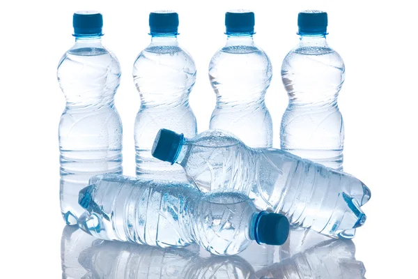 Bottles with water — Stock Photo, Image