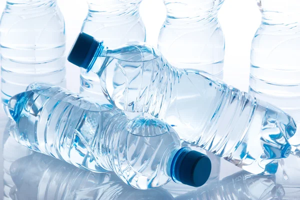 Bottles with water — Stock Photo, Image