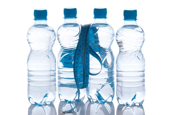 Flaschen mit Wasser — Stockfoto