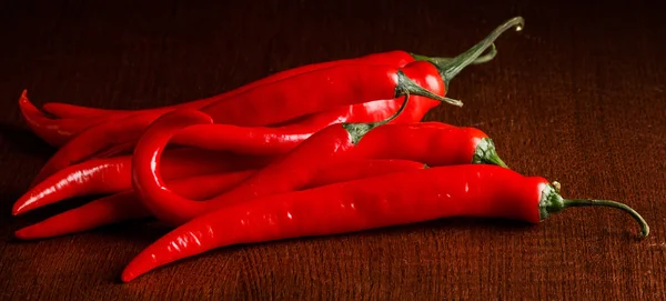 Red chili peppers — Stock Photo, Image