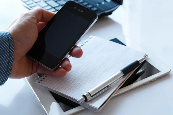 Nahaufnahme vom Arbeitsplatz — Stockfoto