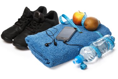 fitness egzersiz için farklı öğeleri