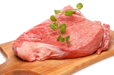 Raw fresh meat clipart