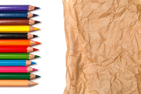 Crayons multicolores — Photo