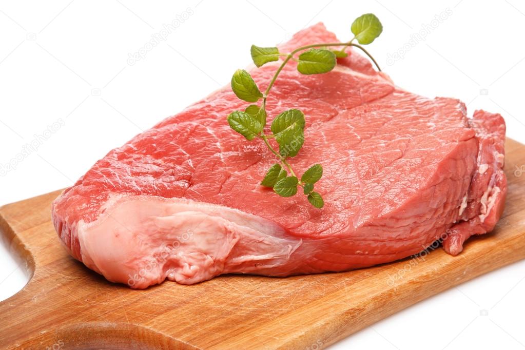 Raw fresh meat