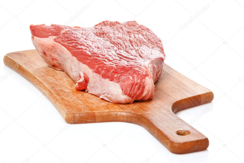 Raw fresh meat