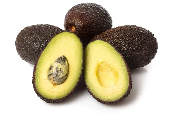 Stapel van kleine avocado 's — Stockfoto