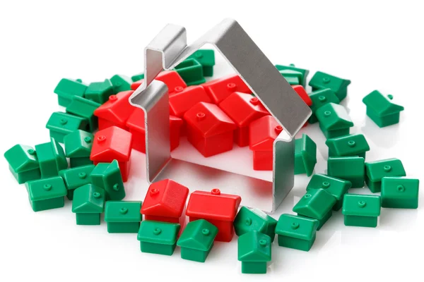 Small toy houses — Stock Photo, Image