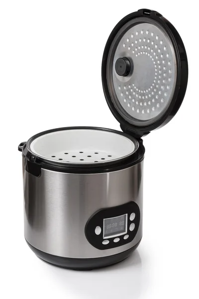 Multicooker pe backgound alb — Fotografie, imagine de stoc