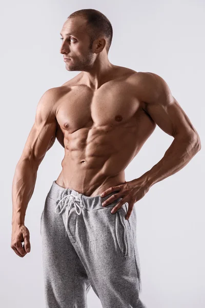 Handsome and muscular man — Stock Photo, Image