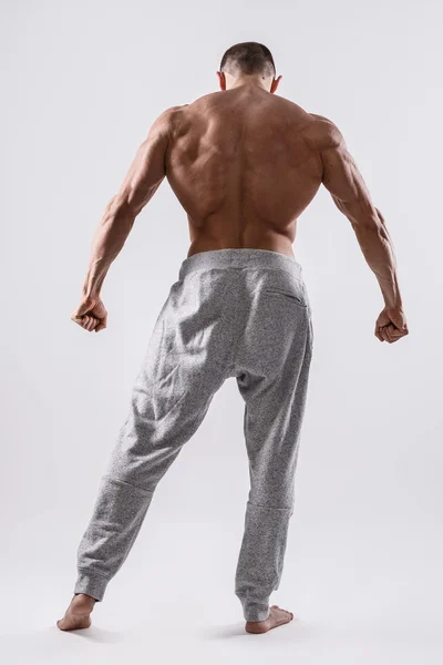 Snygg och muskulös mannen — Stockfoto