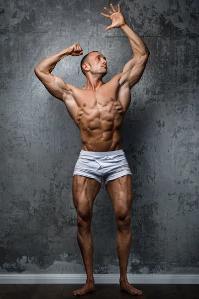 Sexy and muscular man — Stock Photo, Image