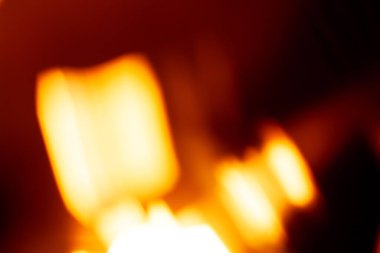 Grafik Tasarım Kaynağı olarak Bulanık Turuncu Işık Bokeh.