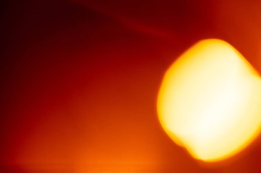 Grafik Tasarım Kaynağı olarak Bulanık Turuncu Işık Bokeh.