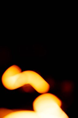 Grafik Tasarım Kaynağı olarak Bulanık Turuncu Işık Bokeh.