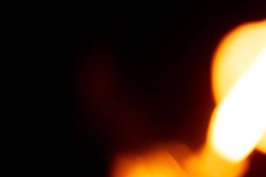 Grafik Tasarım Kaynağı olarak Bulanık Turuncu Işık Bokeh.