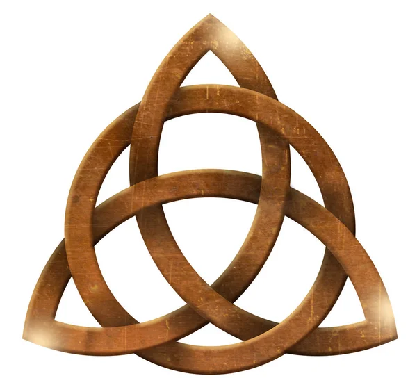 Orta Çağ 'da trigurtas Kelt düğümü işareti