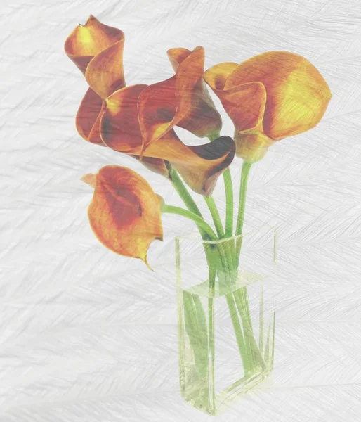 Calla bouquet — Stock Photo, Image