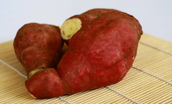 Японська Солодка Картопля Бамбуку — стокове фото