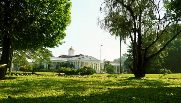 Bogor Indonesia September 2021 Pemandangan Istana Bogor Atau Istana Bogor — Stok Foto