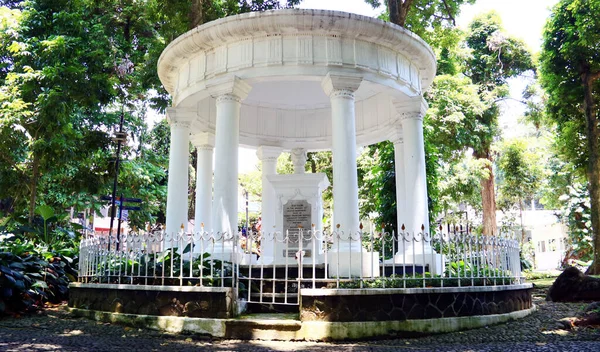 Bogor Indonesia September 2021 Monumen Peringatan Lady Raffles Kebun Raya — Stok Foto