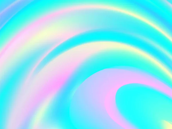 Vibrant Liquid Color. Fluid Background. Hologram — Stock Vector