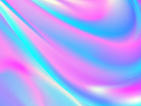 Couleur liquide vibrante. Fluide fond. Affiche futuriste holographique. — Image vectorielle