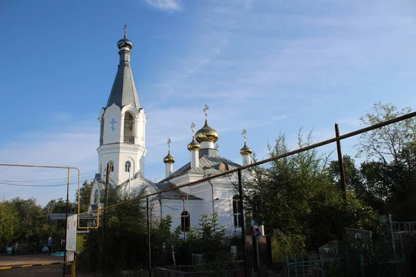 Спасо Преображенская Церковь Уральськ — стокове фото