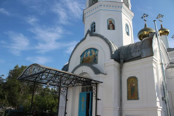 Spaso Preobrazhenskaya Kilisesi Uralsk — Stok fotoğraf