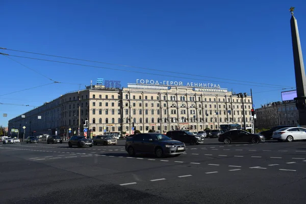 Petersburg Oktober 2018 Newski Prospekt Ligowski Allee Metrostation Wosstanija Platz — Stockfoto