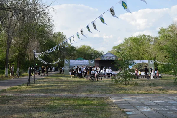 Avtotson Uralsk Wko Fora Dentro — Fotografia de Stock