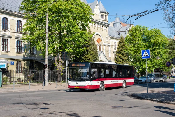 Ivano Frankivsk Ucrânia Maio 2021 Ônibus Guleryuz Cobra Gd272Lf Equitação — Fotografia de Stock