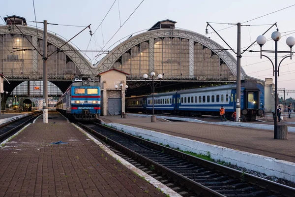 Lviv Ukraine Jule 2021 Lviv 기관차 Vl40U 1457 — 스톡 사진