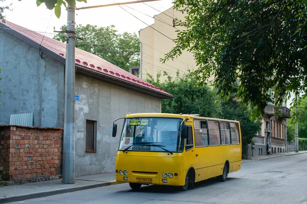 Chernivtsi Ukraine Juillet 2021 Bus Cha A093 Cheval Avec Des — Photo