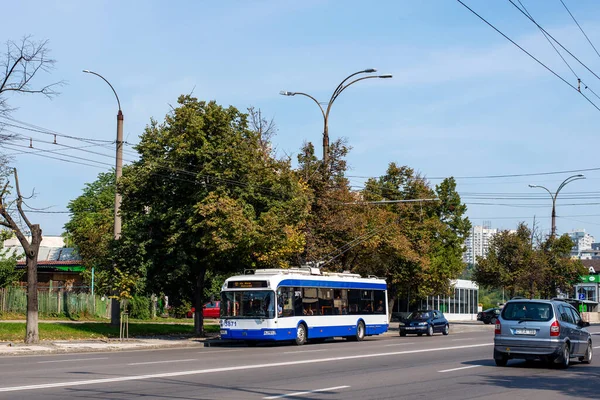 Chisinau Moldova Вересня 2021 Року Trolleybus Rtec 62321 Bkm 2405 — стокове фото