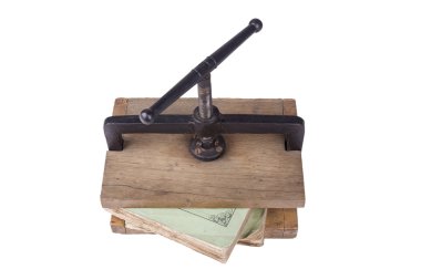 Vintage kağıdı basın