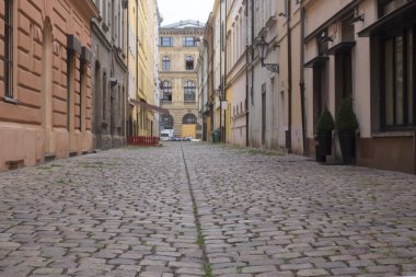 Arnavut kaldırımı taşları, Prag, lane