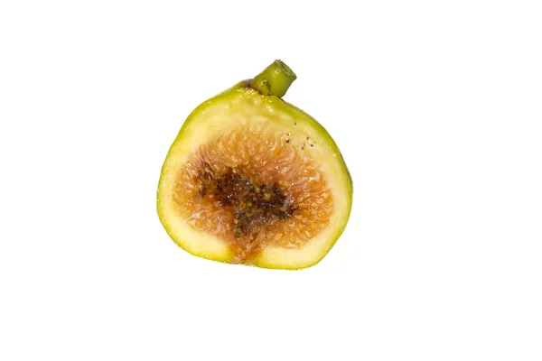 Fig podrido sobre un blanco —  Fotos de Stock